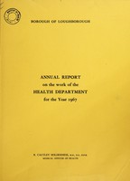 view [Report 1967] / Medical Officer of Health, Loughborough Borough.