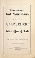 view [Report 1913] / Medical Officer of Health, Loughborough R.D.C.