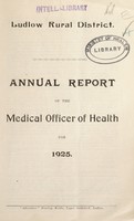 view [Report 1925] / Medical Officer of Health, Ludlow R.D.C.