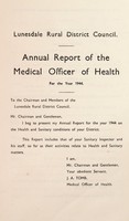 view [Report 1944] / Medical Officer of Health, Lunesdale R.D.C.