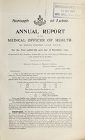 view [Report 1904] / Medical Officer of Health, Luton County Borough.