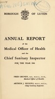 view [Report 1946] / Medical Officer of Health, Luton County Borough.