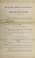 view [Report 1898] / Medical Officer of Health, Lydd U.D.C. / Borough.
