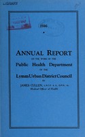 view [Report 1946] / Medical Officer of Health, Lymm U.D.C.