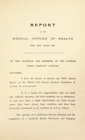 view [Report 1903] / Medical Officer of Health, Lytham U.D.C.