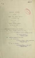 view Report of the Medical Officer of Health for the year 1937 / Honourable Societies of Inner and Middle Temples.