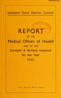 view [Report 1943] / Medical Officer of Health, Lancaster R.D.C.