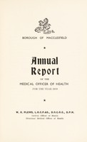 view [Report 1959] / Medical Officer of Health, Macclesfield Borough.