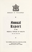 view [Report 1969] / Medical Officer of Health, Macclesfield Borough.