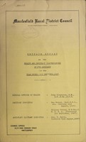 view [Report 1947] / Medical Officer of Health, Macclesfield (Union) R.D.C.