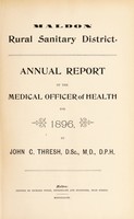 view [Report 1896] / Medical Officer of Health, Maldon R.D.C.