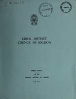 view [Report 1971] / Medical Officer of Health, Maldon R.D.C.