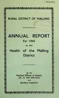 view [Report 1945] / Medical Officer of Health, Malling R.D.C.