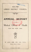 view [Report 1942] / Medical Officer of Health, Maltby U.D.C.