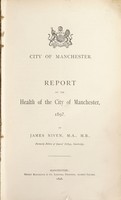 view [Report 1897] / Medical Officer of Health, Manchester City.