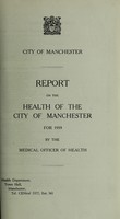 view [Report 1959] / Medical Officer of Health, Manchester City.