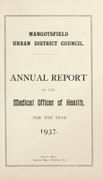 view [Report 1937] / Medical Officer of Health, Mangotsfield U.D.C.