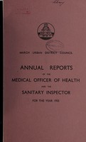 view [Report 1955] / Medical Officer of Health, March U.D.C.