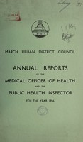 view [Report 1956] / Medical Officer of Health, March U.D.C.