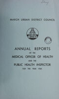 view [Report 1960] / Medical Officer of Health, March U.D.C.