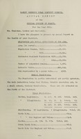 view [Report 1942] / Medical Officer of Health, Market Bosworth R.D.C.
