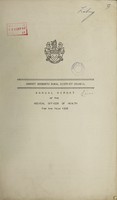 view [Report 1956] / Medical Officer of Health, Market Bosworth R.D.C.