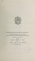 view [Report 1969] / Medical Officer of Health, Market Bosworth R.D.C.