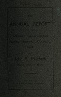 view [Report 1925] / Medical Officer of Health, Market Harborough R.D.C.