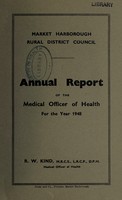 view [Report 1948] / Medical Officer of Health, Market Harborough R.D.C.