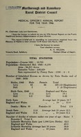 view [Report 1946] / Medical Officer of Health, Marlborough & Ramsbury R.D.C.