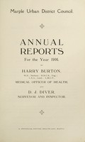 view [Report 1916] / Medical Officer of Health, Marple U.D.C.