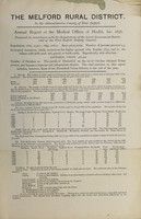 view [Report 1896] / Medical Officer of Health, Melford R.D.C.