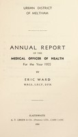 view [Report 1955] / Medical Officer of Health, Meltham U.D.C.