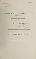 view [Report 1945] / Medical Officer of Health, Melton & Belvoir R.D.C.