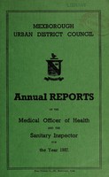 view [Report 1937] / Medical Officer of Health, Mexborough U.D.C.