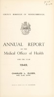 view [Report 1949] / Medical Officer of Health, Middlesbrough County Borough.