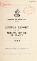 view [Report 1942] / Medical Officer of Health, Middleton Borough.