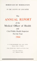 view [Report 1964] / Medical Officer of Health, Middleton Borough.