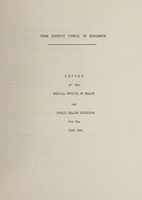 view [Report 1961] / Medical Officer of Health, Middlewich U.D.C.