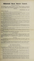 view [Report 1925] / Medical Officer of Health, Mildenhall (Union) R.D.C.