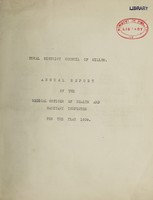 view [Report 1939] / Medical Officer of Health, Millom R.D.C.