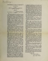 view [Report 1904] / Medical Officer of Health, Minehead U.D.C.