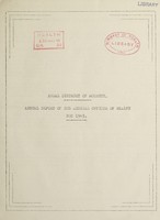 view [Report 1943] / Medical Officer of Health, Morpeth R.D.C.