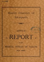 view [Report 1947] / Medical Officer of Health, Morpeth R.D.C.