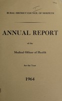 view [Report 1964] / Medical Officer of Health, Morpeth R.D.C.