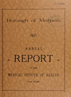 view [Report 1948] / Medical Officer of Health, Morpeth U.D.C. / Borough.