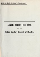 view [Report 1895] / Medical Officer of Health, Mossley Urban Sanitary District.