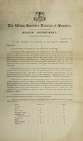 view [Report 1906] / Medical Officer of Health, Mossley Urban Sanitary District.