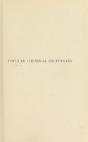 view Popular chemical dictionary / by C.T. Kingzett.