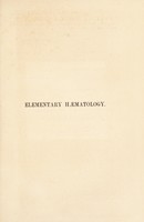 view Elementary hæmatology : a handbook for students and practitioners / by W.E. Cooke.